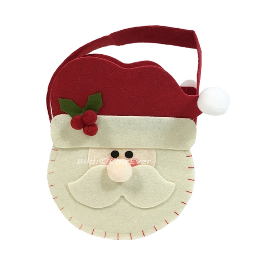 Tragetasche auf Filz Nikolaus 0237c - zum Schließen ins Bild klicken